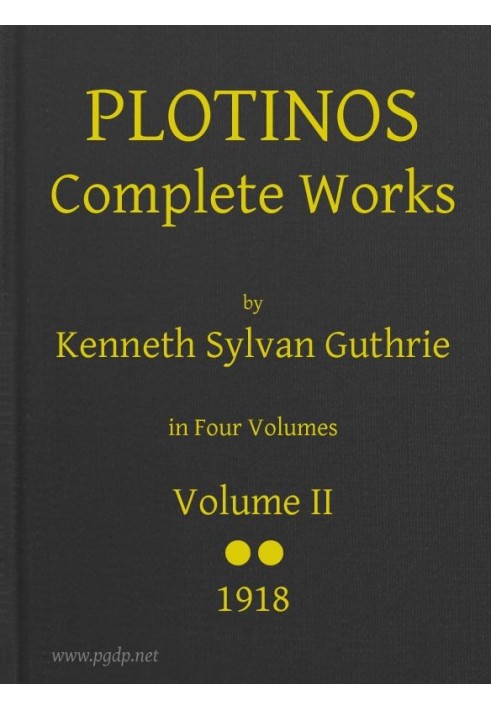 Plotinos: Complete Works, v. 2 In Chronological Order, Grouped in Four Periods