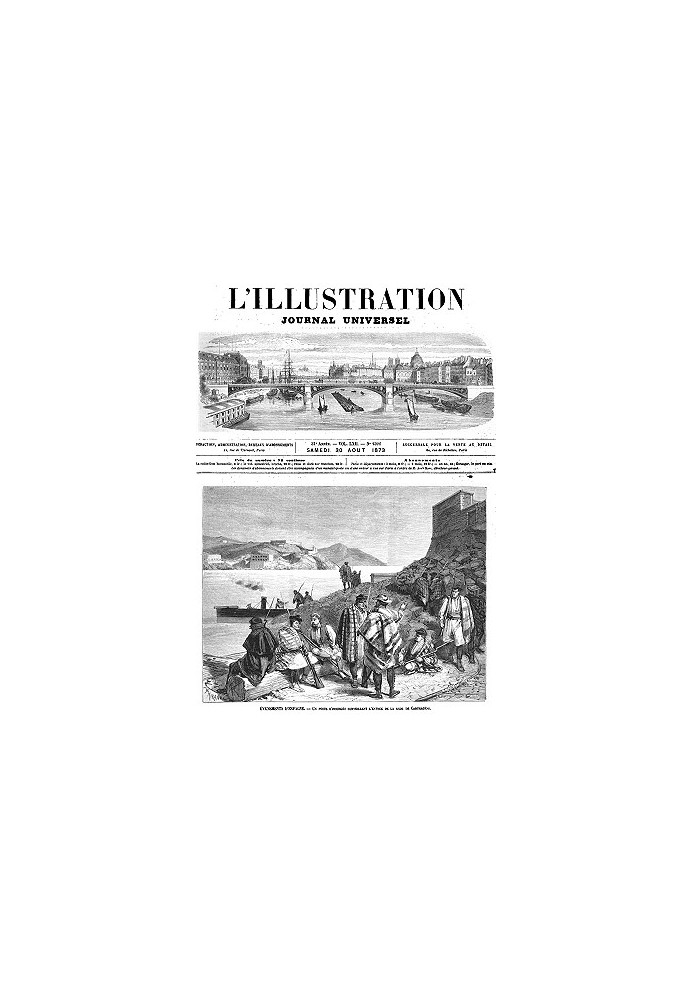 L'Illustration, № 1592, 30 августа 1873 г.