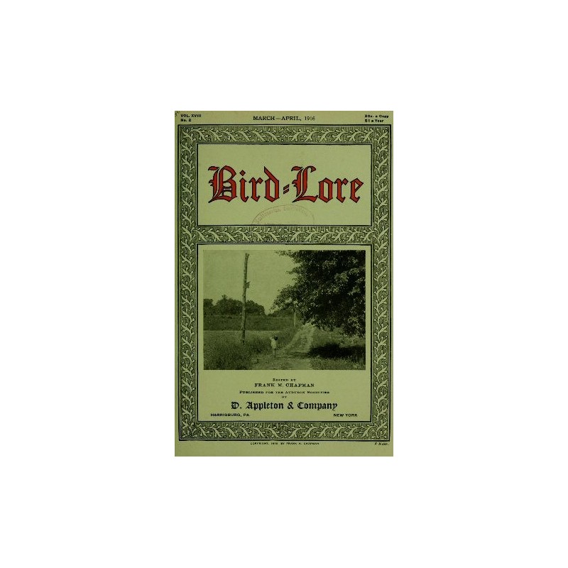 Bird-Lore, March-April 1916