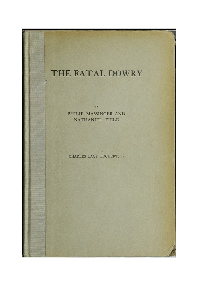 The Fatal Dowry