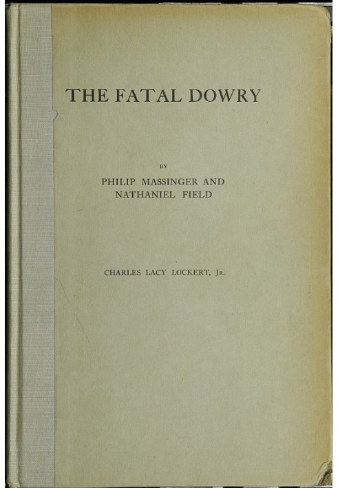 The Fatal Dowry