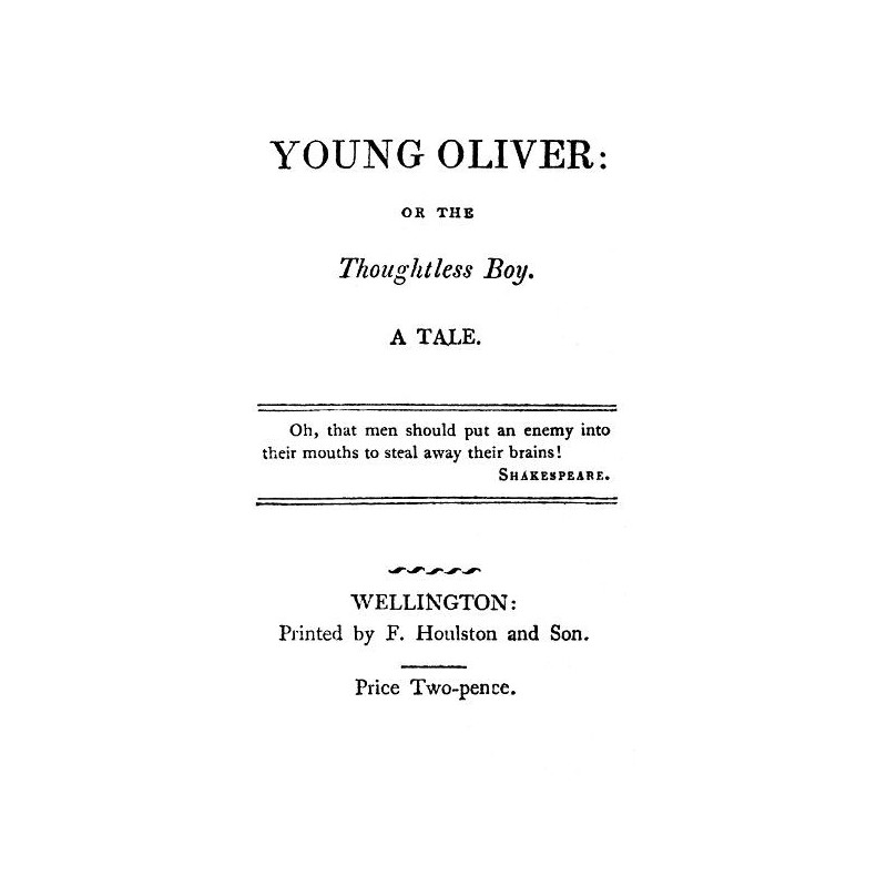 Young Oliver: or the...