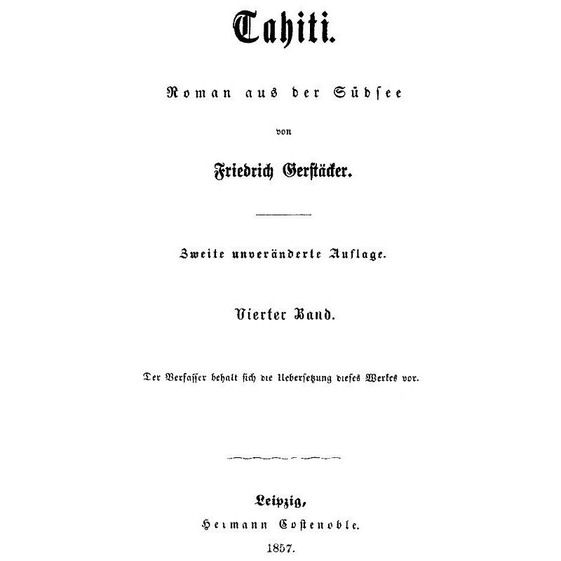Tahiti: Novel from the...