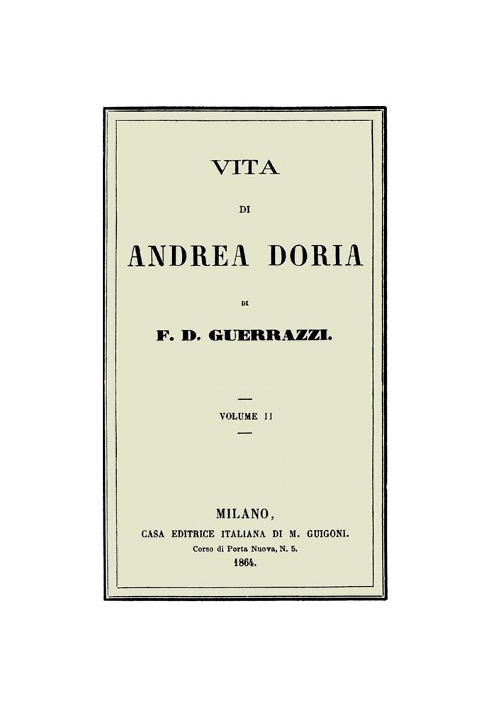 Life of Andrea Doria, Volume II