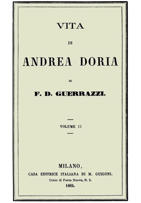 Life of Andrea Doria, Volume II