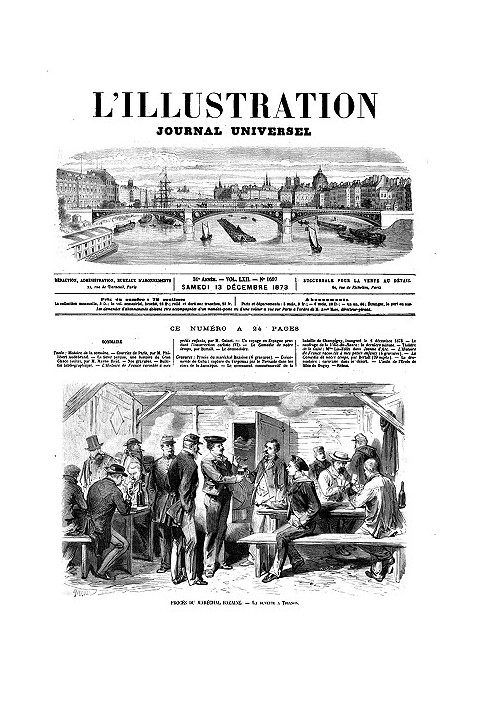 L'Illustration, № 1607, 13 декабря 1873 г.