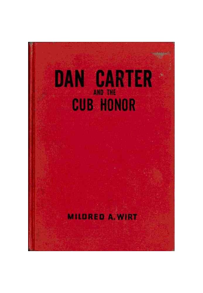 Dan Carter and the Cub Honor