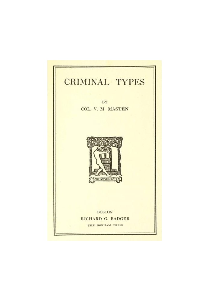 Criminal Types