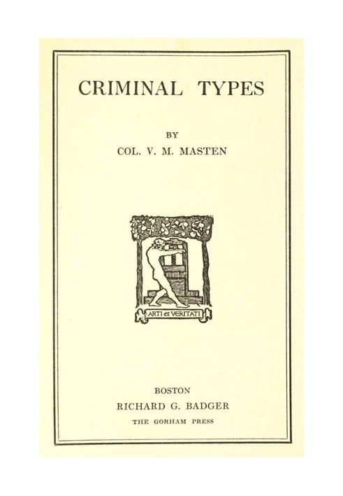 Criminal Types