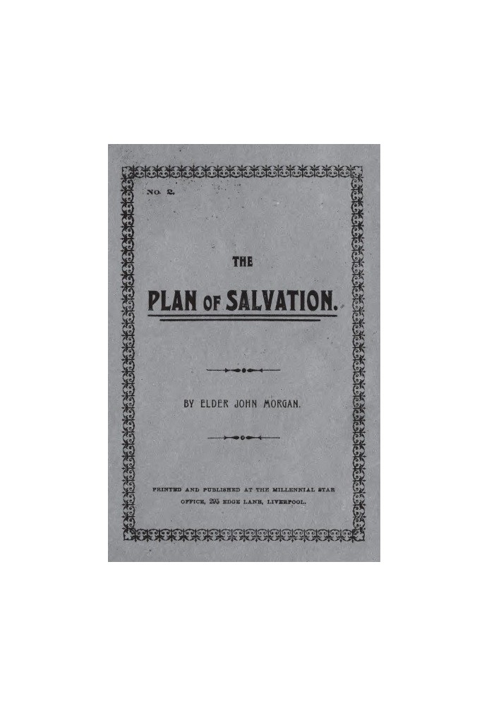 The Plan of Salvation