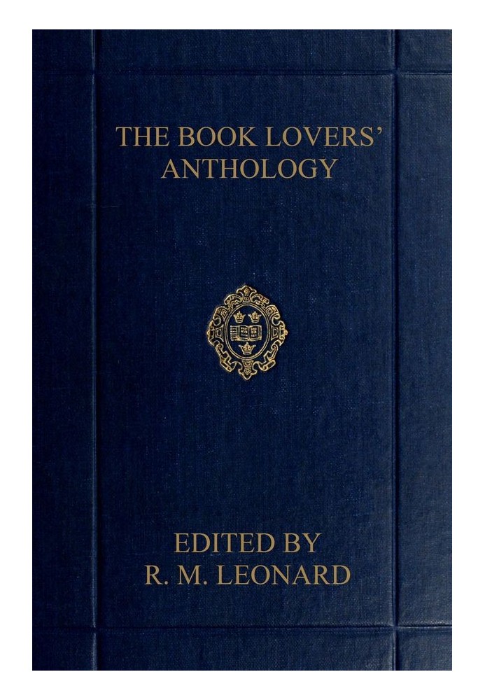 The Book-Lovers' Anthology