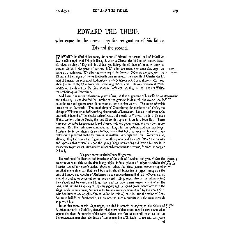 Chronicles of England,...