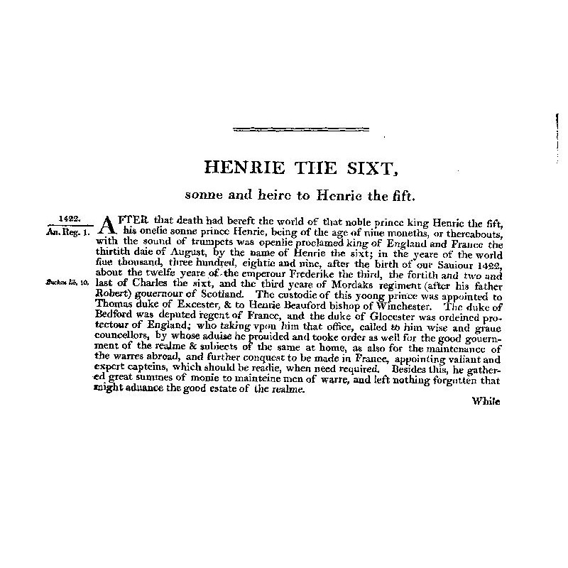 Chronicles of England,...