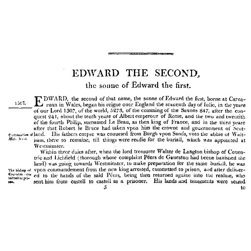 Chronicles of England,...