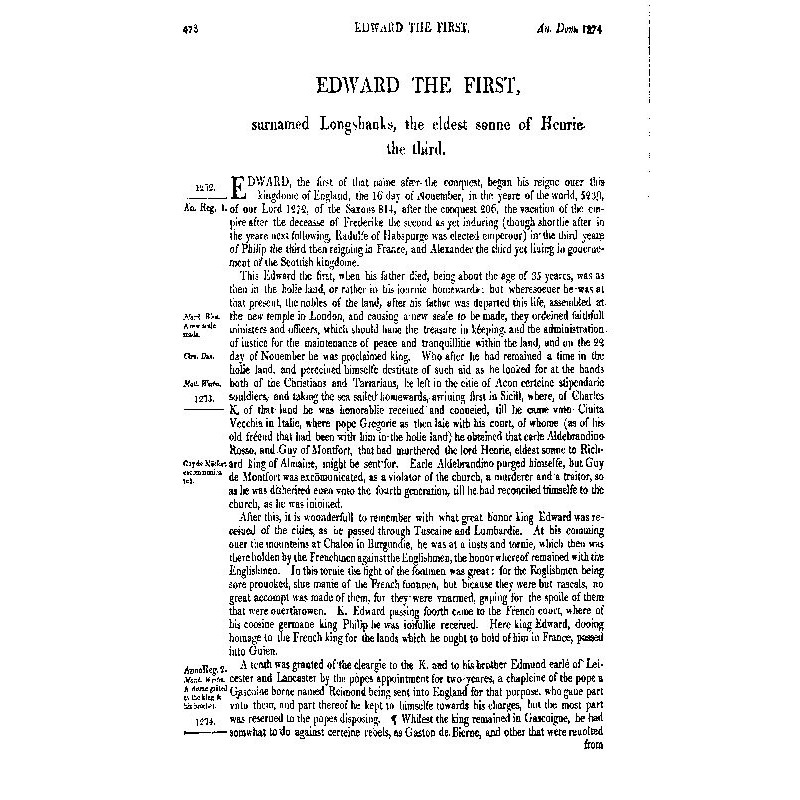 Chronicles of England,...