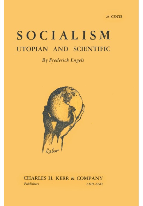 Socialism, Utopian and Scientific