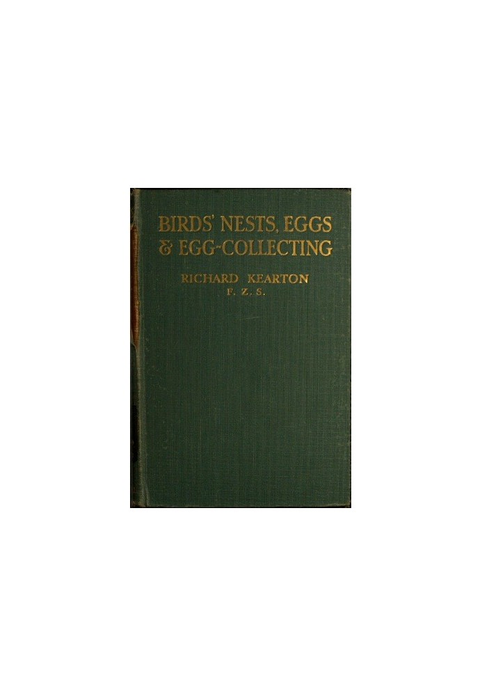 Birds' Nests, Eggs and Egg-Collecting