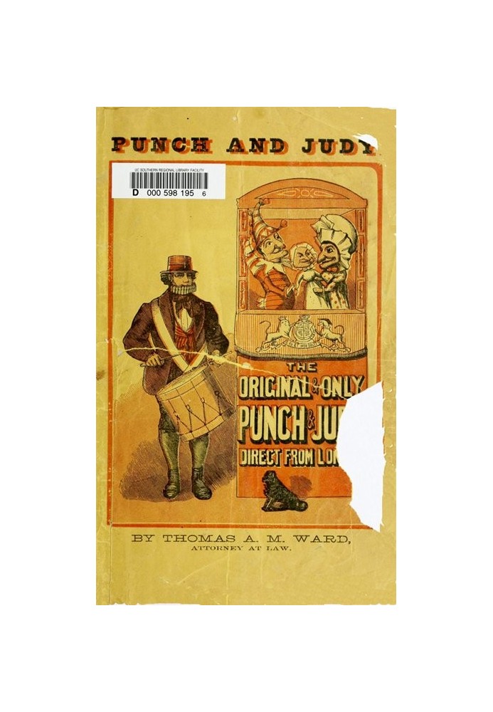 Punch and Judy, with Instructions How to Manage the Little Wooden Actors Containing New and Easy Dialogues Arranged for the Use 