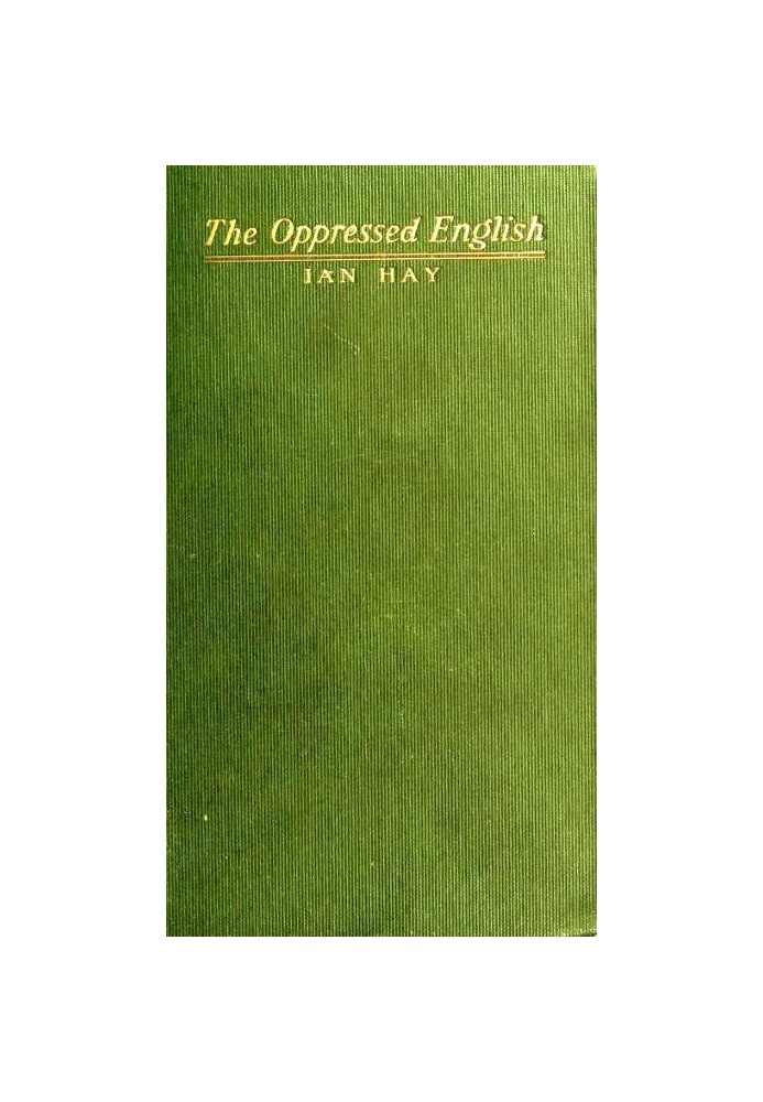 The Oppressed English