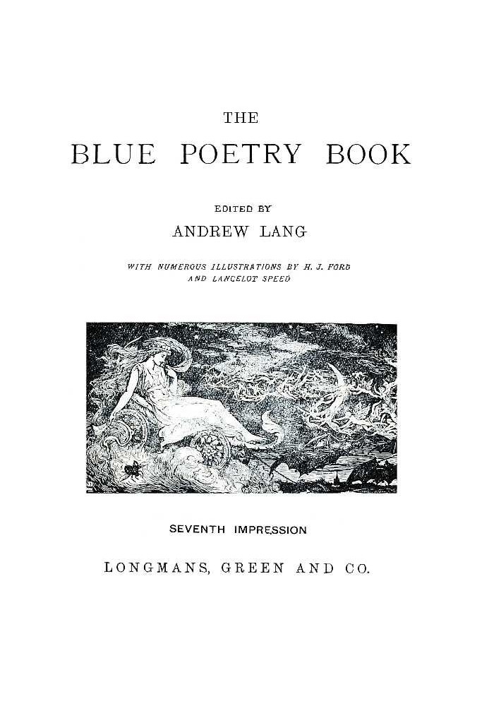 The Blue Poetry Book 7th. Ed.