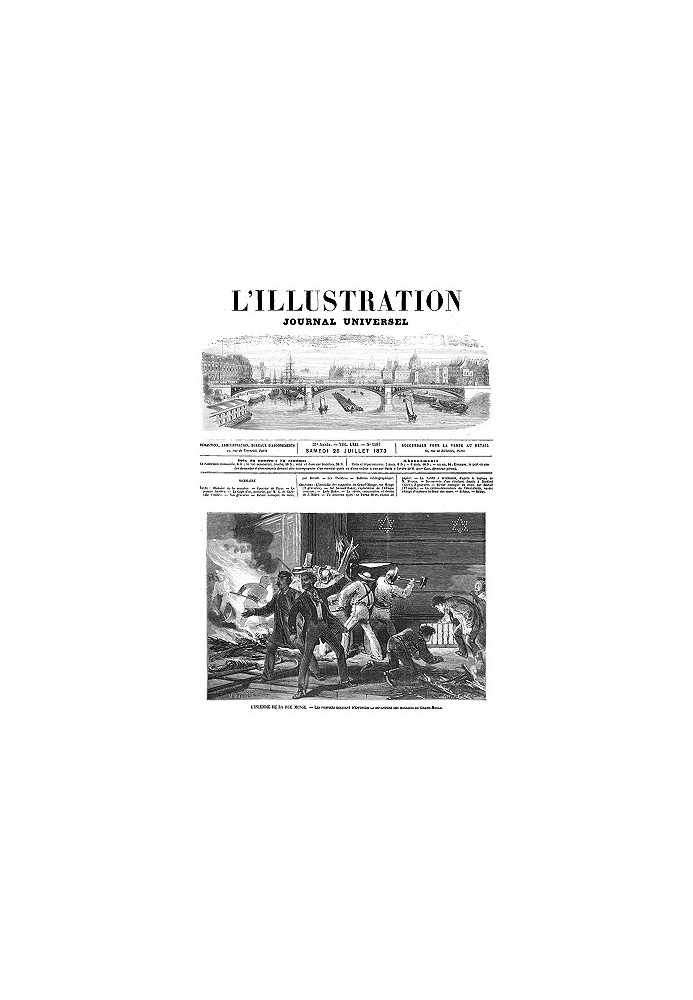 L'Illustration, № 1587, 26 липня 1873 р