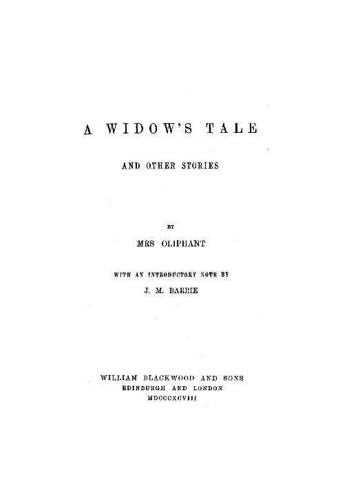 A Widow's Tale, and Other Stories