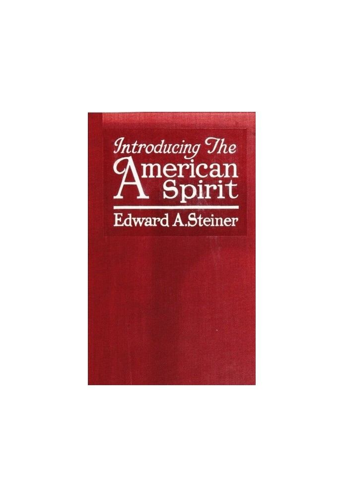 Introducing the American Spirit