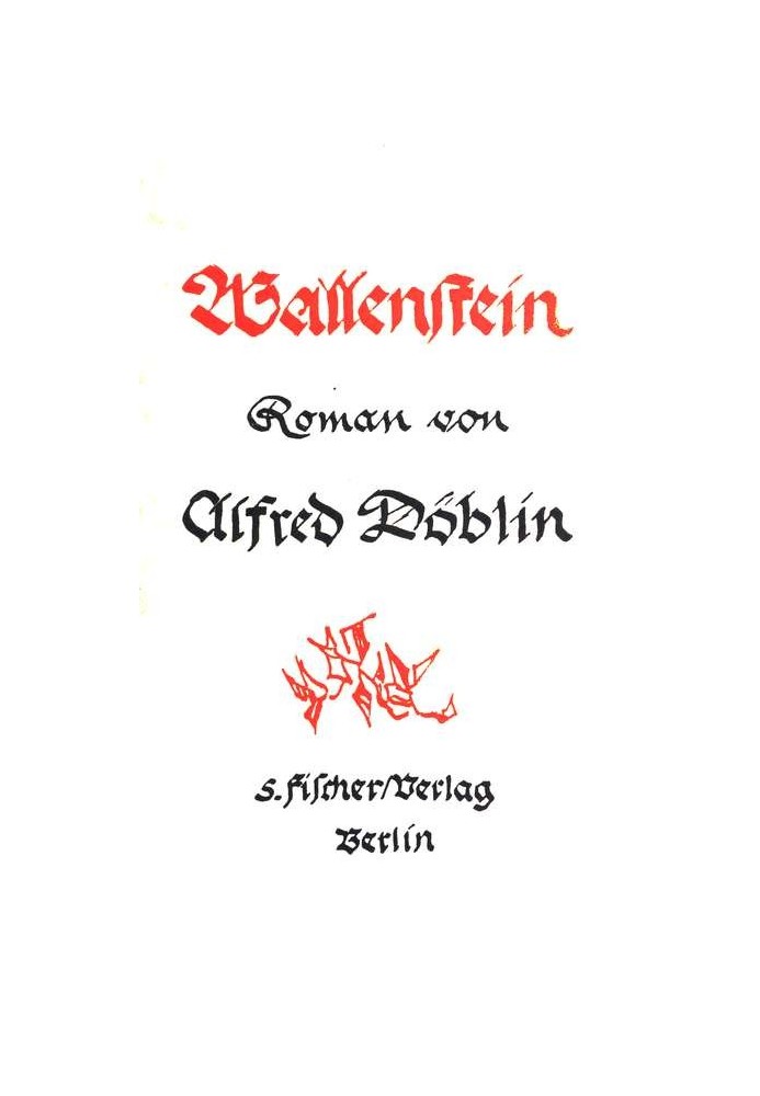 Wallenstein. 2 (of 2)