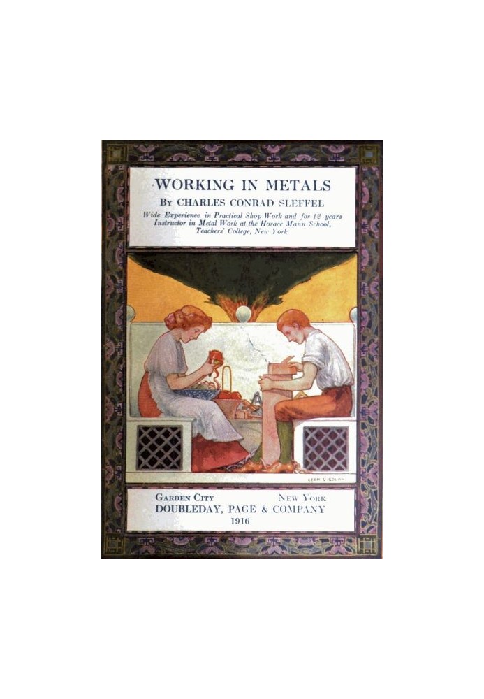 The Library of Work and Play: Working in Metals