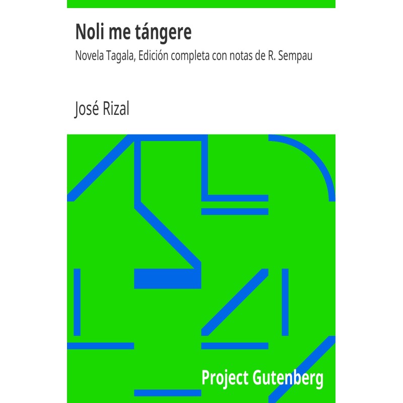 Noli me tángere Tagala...