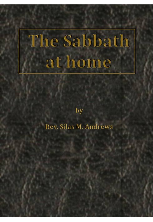 The Sabbath at Home