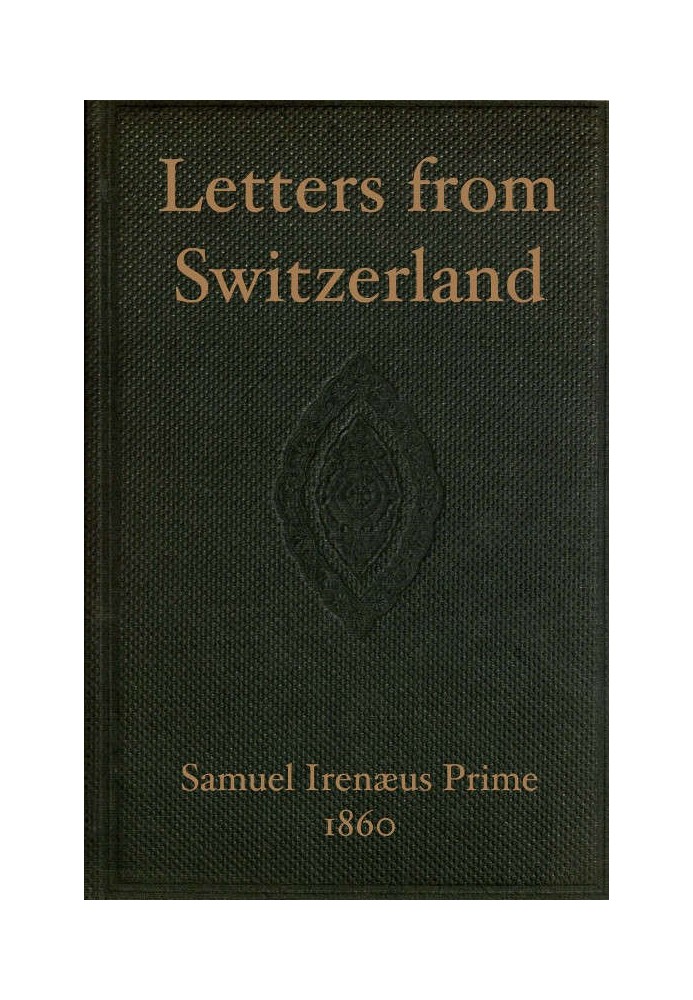 Letters from Switzerland