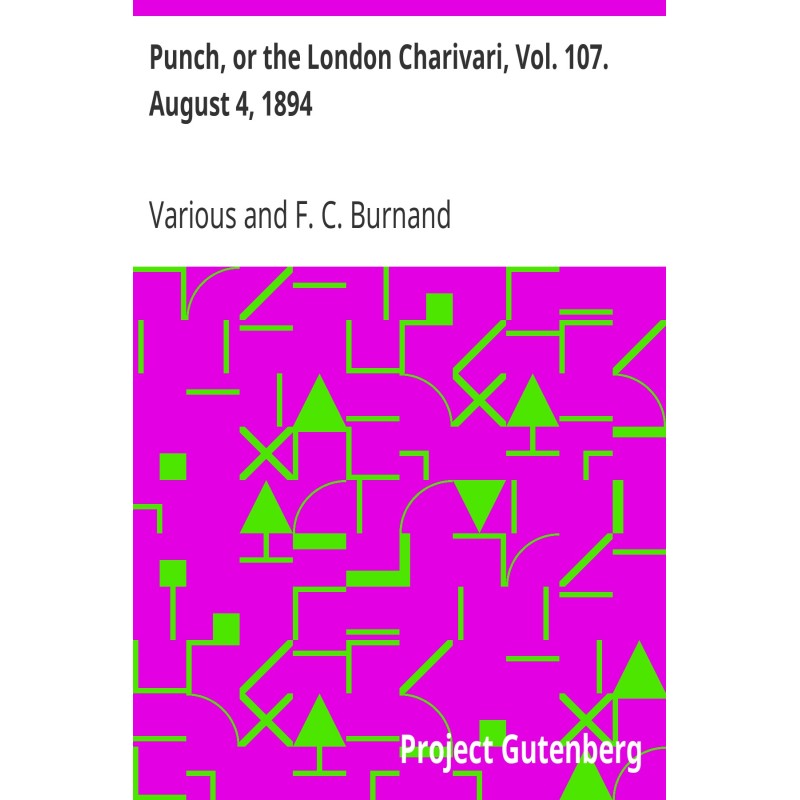 Punch, or the London...