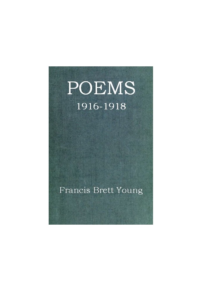 Poems, 1916-1918