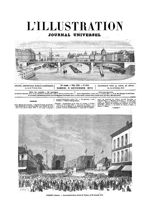 L'Illustration, No. 1602, November 8, 1873