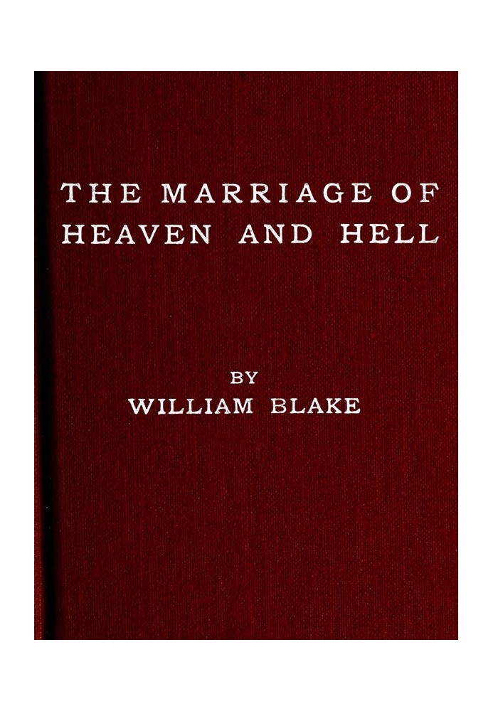 The Marriage of Heaven and Hell