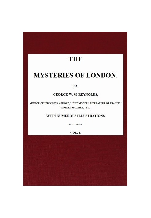 The Mysteries of London, v. 1/4