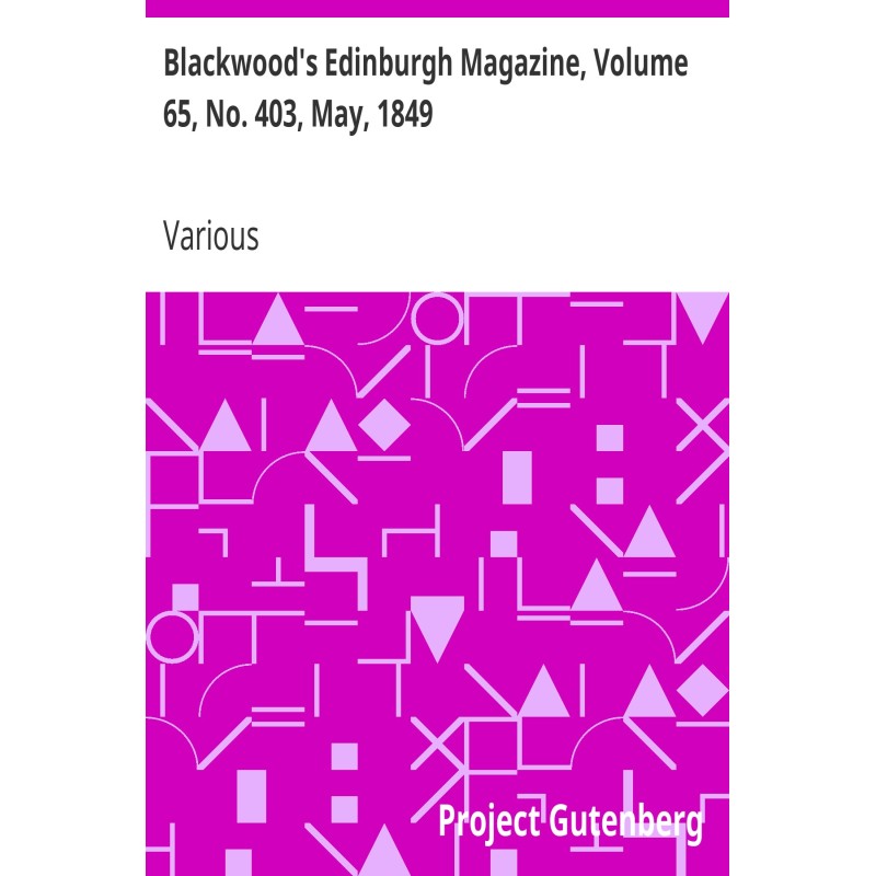 Blackwood's Edinburgh...