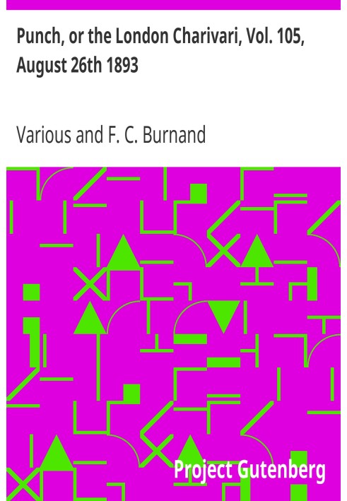 Панч, або Лондонський чаріварі, том. 105, 26 серпня 1893 р