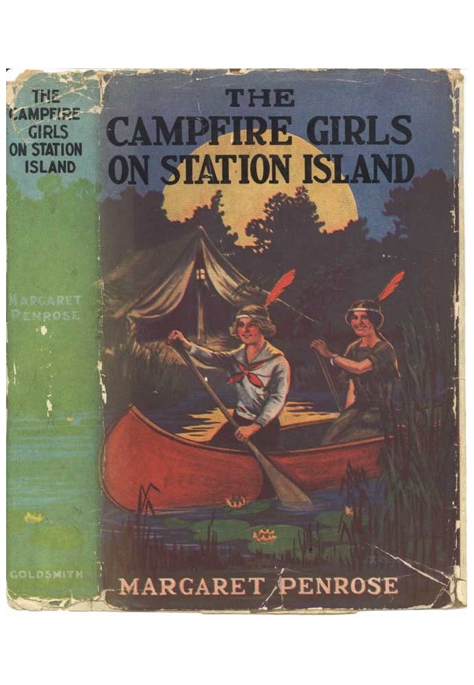 The Campfire Girls on Station Island; Or, The Wireless from the Steam Yacht