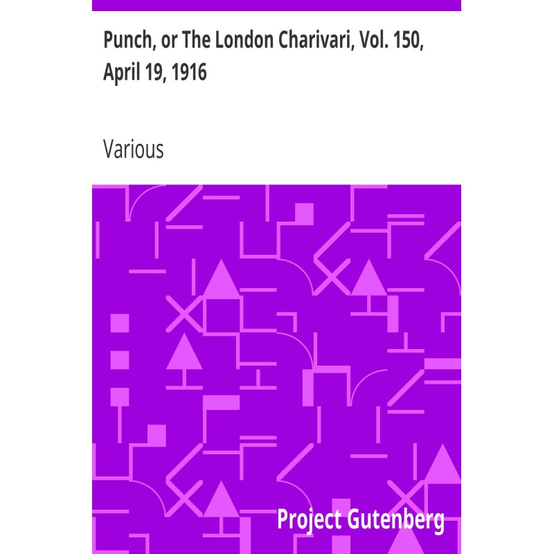 Punch, or The London...