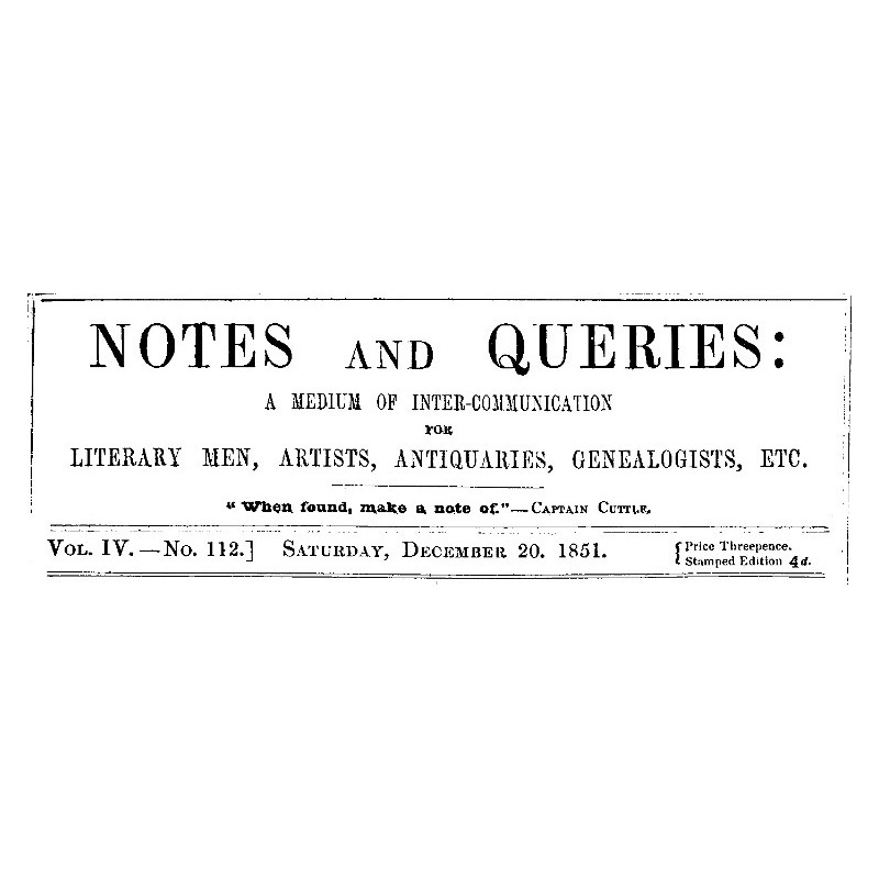 Примітки та запити, том....