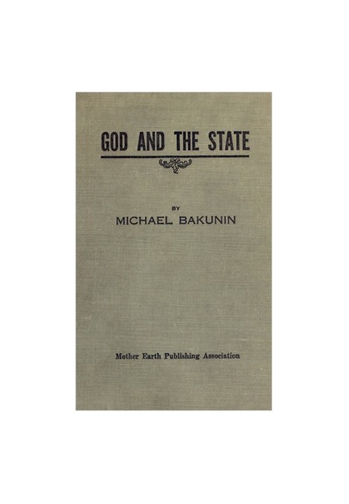 God and the State