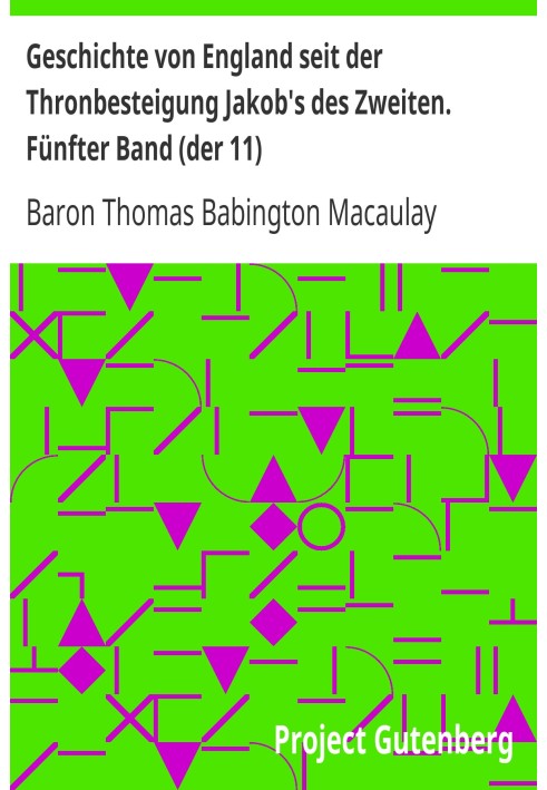 Історія Англії з часів царювання Якова II. П'ятий том (11)