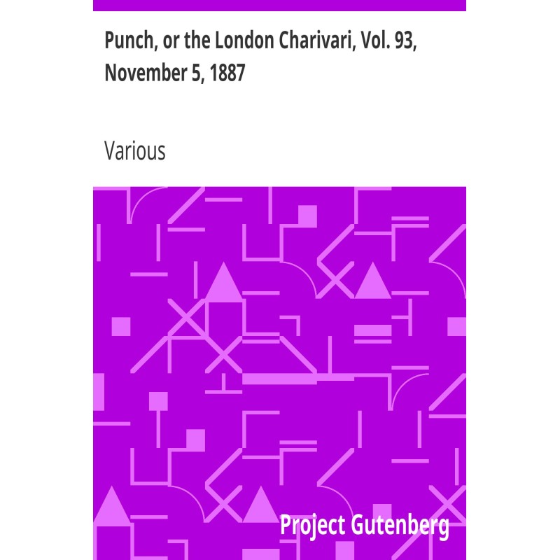 Punch, or the London...