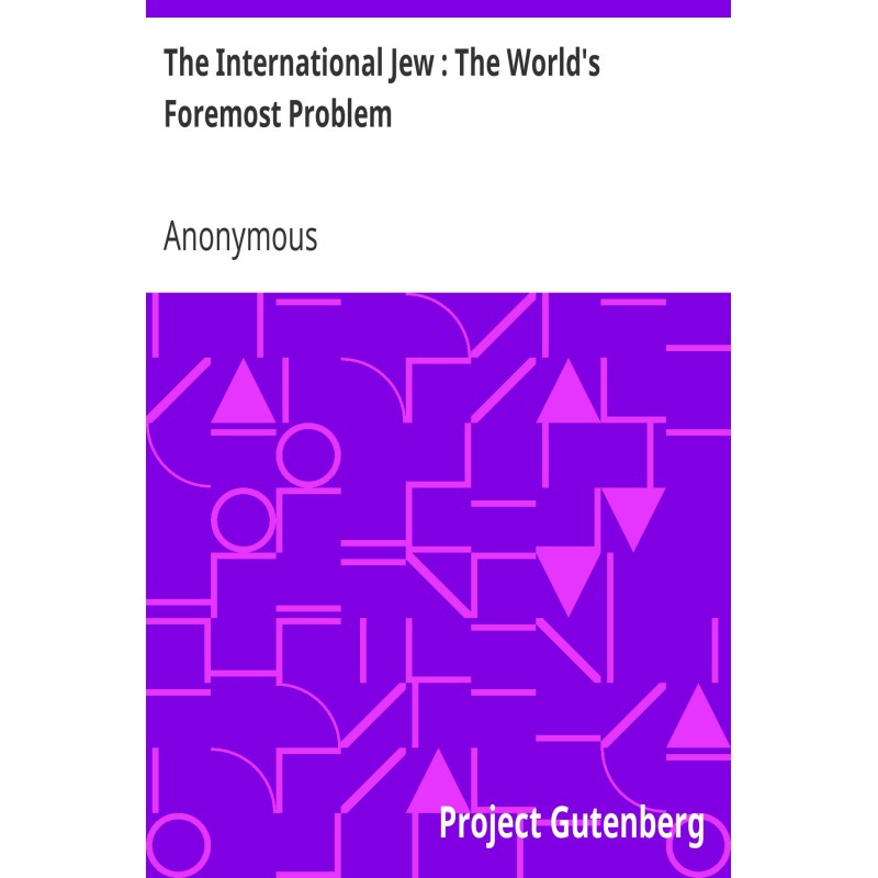 The International Jew : The...