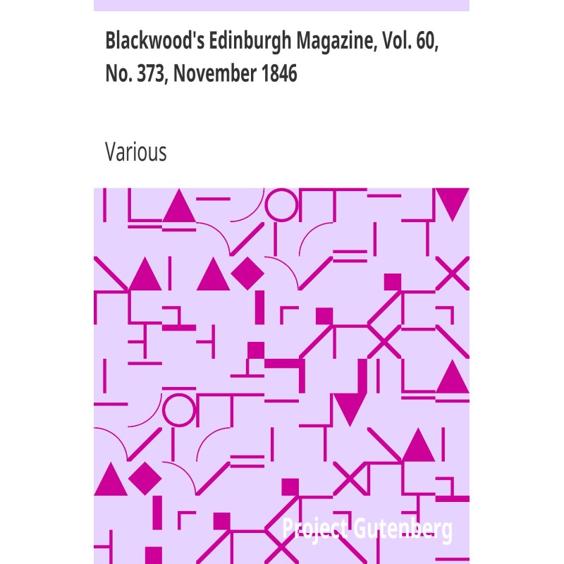 Blackwood's Edinburgh...