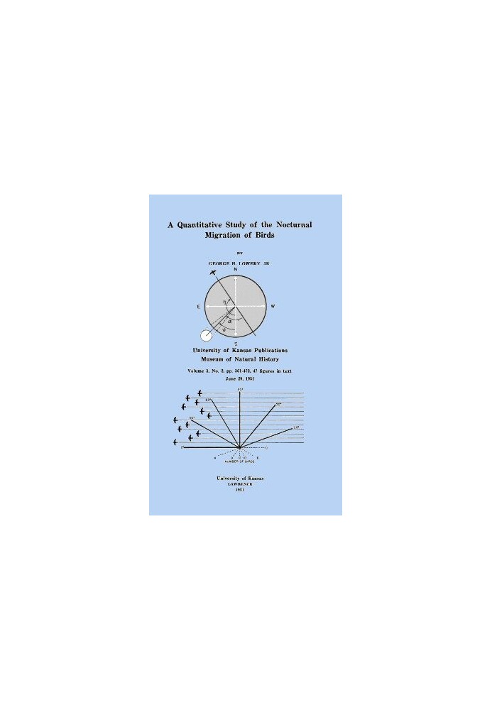 A Quantitative Study of the Nocturnal Migration of Birds