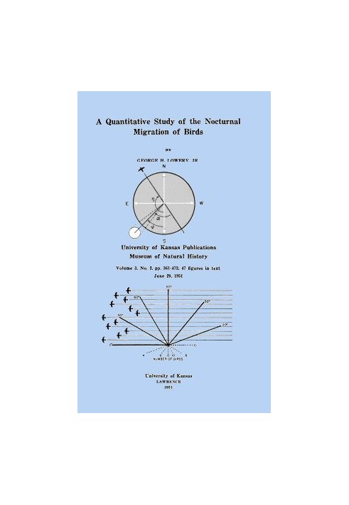 A Quantitative Study of the Nocturnal Migration of Birds