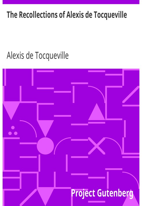 Спогади Алексіса де Токвіля